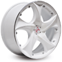 KESKIN KT9 10x22 5x120 ET40.00 white lip polish