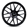 MAM GT1 8x18 5x100 ET45.00 black lip polish