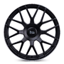 MAM GT1 7,5x17 5x100 ET30.00 matt black lip polish