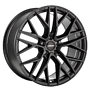 CARMANI 6,5x16 5-108 ET45 MT72,6 black matt Ludwig 20 Ludwig CARMANI 6,5x16 5x108 ET45.00 