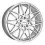 CARMANI 8x18 5-112 ET45 MT66,7 white silver Knut 18 Knut CARMANI 8x18 5x112 ET0.00 
