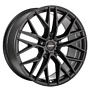 CARMANI 8,5x19 5-108 ET45 MT63,4 black matt Ludwig 20 Ludwig CARMANI 8,5x19 5x108 ET0.00 
