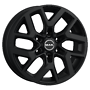 MAK GRAVEL 7,5J17 6X139,7 ET25 MATT BLACK x17  ET25.00 