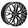 CARMANI Alufelge 8.0 J x 18 108/5/45/65,1  20 Ludwig black polish CARMANI x18 5x108 ET45.00 