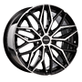 CARMANI 7,5x19 5-114,3 ET45 MT72,6 black polish Max 26 Max CARMANI 7,5x19  ET45.00 