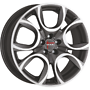 MAK 5.5x14, S:4x98.0x58.1, ET:35.0 Torino  MAK 5,5x14 4x98 ET35.00 gunmetal / polished