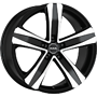 MAK STONE 5 black mirror 6.5Jx16 ET45 5x114.3x66.1 (wintertauglich) 6,5x16 5x114,3 ET45.00 gloss black / polished