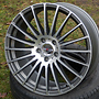 AXXION AX5 8,5x17 5x112 ET45.00 daytona grau hochglanzpoliert