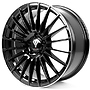 AXXION AX5 8x18 5x120 ET38.00 schwarz glanz lackiert mit hochglanzpoli
