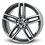 BROCK RC29 7,5x17 5x108 ET45.00 himalaya-grey front-poliert