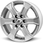 BROCK RC 31 CRY SIL 6X139.7 ET48 HB92.4 8x18 6x139,7 ET48.00 kristallsilber lackiert