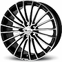 BROCK B24/SFP/ET38 8x19 5x114,3 ET38.00 schwarz front-poliert