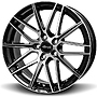 BROCK B34/SFP/ET40 8,5x19 5x115 ET40.00 schwarz front-poliert
