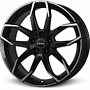 RIAL LUCCA 8x17 5x112 ET39.00 diamant-schw fpol