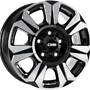 CMS Alufelge 6.5 J x 16 118/5/60/71,1  C31 Diamond Black CMS 5x16 5x118 ET60.00 