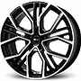BROCK 9.5x21 112.00/5/37 B41 SCHWARZ GLANZ VOLLPOLIERT BROCK 9,5x21 5x112 ET0.00 