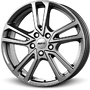 ALUTEC TORMENTA 7,5x17 5x108 ET0.50 polar-silber