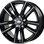 CMS Alufelge 8.0 J x 18 112/5/31/66,5  C27 Complete Black Gloss CMS 8x18 5x112 ET31.00 