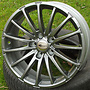 RC DESIGN RC18 TITAN METALL. 5X108 ET45 HB72.6 7,5x17 5x108 ET45.00 titan-metallic lackiert