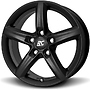 BROCK RC24/SML/ET46 7x16 5x112 ET46.00 schwarz-matt lackiert