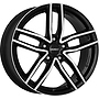 DEZENT TTR78BP51E FELGE: DEZENT - TR DARK BLACK/POLISHED FRONT 7,5X17 LK:5/112 ET:51 ML:57,1 7,5x17 5x112 ET51.00 