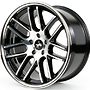 KESKIN KT14 BLA FR POL SL 5X120 ET30 HB72.6 11x20 5x120 ET30.00 black front polish steel lip