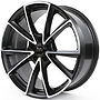 MAM MAMA5 BLA MATT FP 5X112 ET30 HB66.6 8x19 5x112 ET30.00 matt black front polish