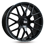 MAM GT1 8,5x19 5x100 ET30.00 matt black lip polish