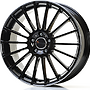 AVUS 6.5x16 114.3/5/40 AC-M03 BLACK POLISHED LIP AVUS RACING 6,5x16 5x114,3 ET40.00 gloss black / polished lip
