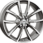 AUTEC Alufelge 9.0 J x 20 114,3/5/30/70  Astana Titansilber poliert Autec 9x20 5x114,3 ET30.00 titanium / polished