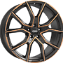 CMS C338084660SDBC CMS C33 8.0x18 5/112 ET46 NB57,1 8x18 5x112 ET46.00 black / copper