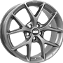 BBS SR/GR/ET37 7,5x17 5x100 ET37.00 dull anthracite