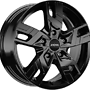 RONAL 7.0x17 ET:55 5/120 65.06 RONAL R64 JETBLACK 7x17 5x120 ET55.00 jetblack