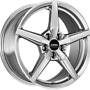 RONAL Alufelge 8.0 J x 18 112/5/40/76  R69 PLATINUM SILBER RONAL 8x18 5x112 ET40.00 platinum silver