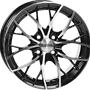INTER ACTION ACTION FLASH 7x15 4x100 ET38.00 gloss black / polished