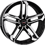 BORBET Alufelge 8.5 J x 19 112/5/40/66,5  ATX black polished glossy Borbet 8,5x19 5x112 ET40.00 borbet black polished glossy  kba