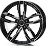 AVUS 8.5x20, S:5x112.0x66.6, ET:45.0, Avus: AF 16  Avus 8,5x20 5x112 ET45.00 gloss black / polished