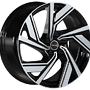  8.0Jx18 H2 ET45 5x112x66.6 AC-521 black AVUS RACING 8x18 5x112 ET45.00 gloss black