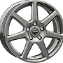 AUTEC Alufelge 6.5 J x 17 112/5/39/66,6  Tallin Titansilber Autec 6,5x17 5x112 ET39.00 titanium