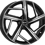 MAK 8.0x18, S:5x112.0x66.5, ET:42.0, MAK: Qvattro  MAK 8x18 5x112 ET42.00 gloss black / polished