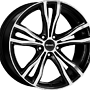 MAK 11.5Jx21 H2 ET38 5x112x66.6 X-MODE black mirror MAK 11,5x21 5x112 ET38.00 gloss black / polished