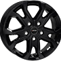 AUTEC Kiso-s 6,5x16 5/120 ET60 (65,1) Autec Schwarz 6,5x16 5x120 ET60.00 gloss black