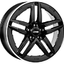 CMS 8,5x18 ET:44 5/112 66.5 CMS C29 858 Diamond Rim Black Gl 8,5x18 5x112 ET44.00 gloss black / polished lip