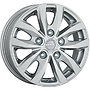 MAK 6.50x16 112.00/5/50 LOAD 5 SILVER MAK 6,5x16 5x112 ET50.00 silver