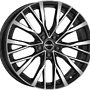 MAK MAK KENT 10.0X22 5X120 ET42.5 72.6 (BLACK MIRROR) 10x22 5x120 ET0.50 gloss black / polished