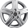 BORBET CWD 6x16 5x130 ET68.00 borbet crystal silver  kba
