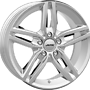 AUTEC Kitano (K) 8,0x19 5x112 ET30 MB66,6 BRIL-SIL-LAK Brillantsilber lackiert Autec 8x19 5x112 ET30.00 silver