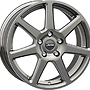 AUTEC Alufelge 6.5 J x 17 100/5/40/57,1  Tallin Titansilber Autec 6,5x17 5x100 ET40.00 titanium