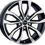 AUTEC UTECA 8,5x19 5x120 ET46.00 schwarz poliert