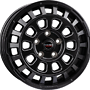 BORBET 7.5Jx18 H2 ET43 5x120x65.1 DESIGN CW7 black matt RL:1300kg BORBET 7,5x18 5x120 ET43.00 dull black